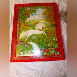 New Rare Hallmark Vintage Springtime Song of the Unicorn